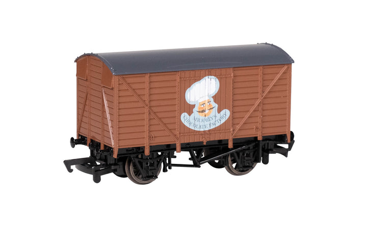Bachmann 77408 Thomas & Friends Mr. Jolly's Chocolate Factory ventilated van HO scale
