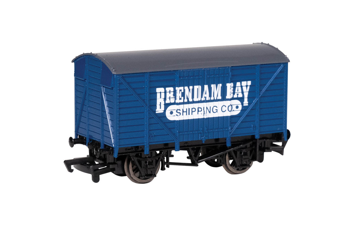 Bachmann 77409 Thomas & Friends Brendam Bay Shipping Company ventilated van HO scale