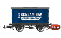 Bachmann 77409 Thomas & Friends Brendam Bay Shipping Company ventilated van side view
