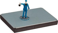Bachmann 78999 HO under-track uncoupling magnet with brakeman figure