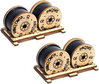Bachmann Proses 39108 HO scale Cable Drums kit two-pack