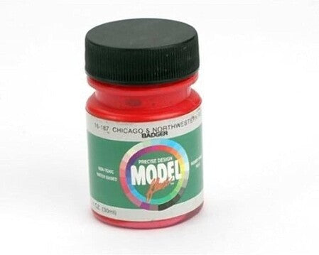 Badger Modelflex C&NW Red 1 oz #16187