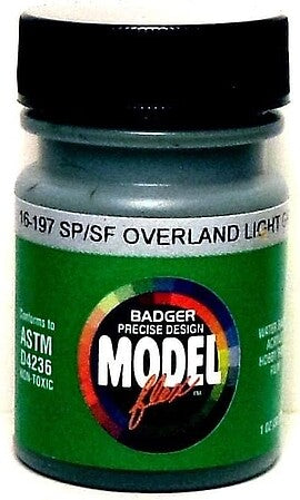 Badger Modelflex SP/SF Overland Light Gray 1 oz #16197