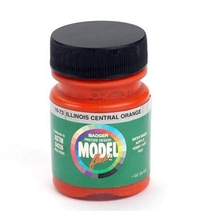Badger Modelflex Illinois Central Orange 1 oz #1673– product image