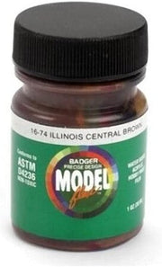 Badger Modelflex Illinois Central Brown 1 oz #1674– product image 1