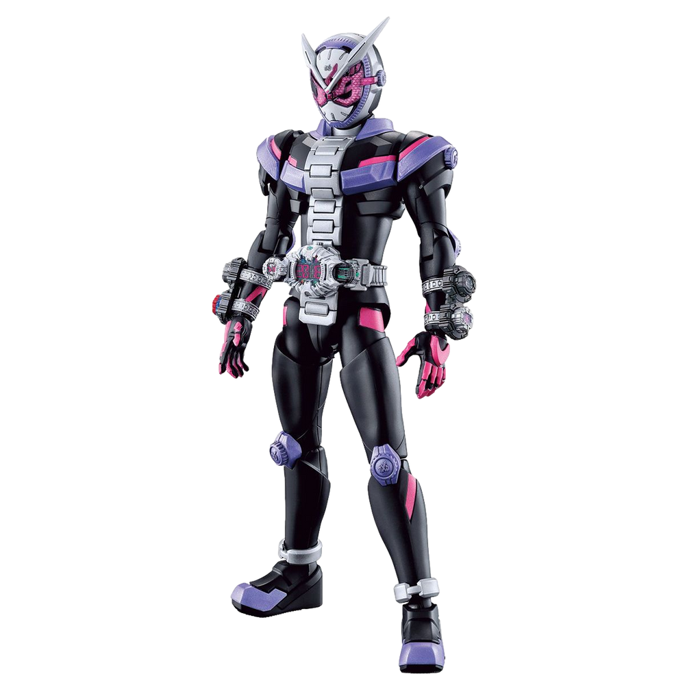 Bandai 2458132 Figure-rise Standard Kamen Rider Zi-O model kit assembled front view