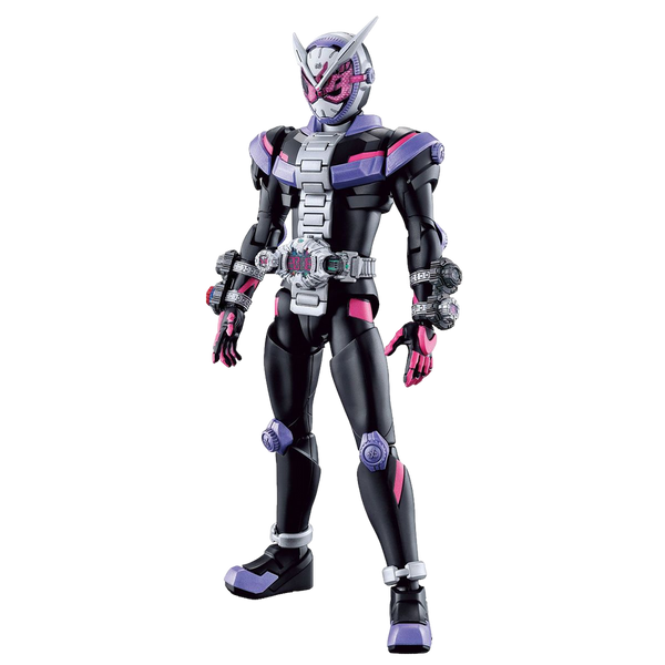 Bandai 2458132 Figure-rise Standard Kamen Rider Zi-O model kit assembled front view