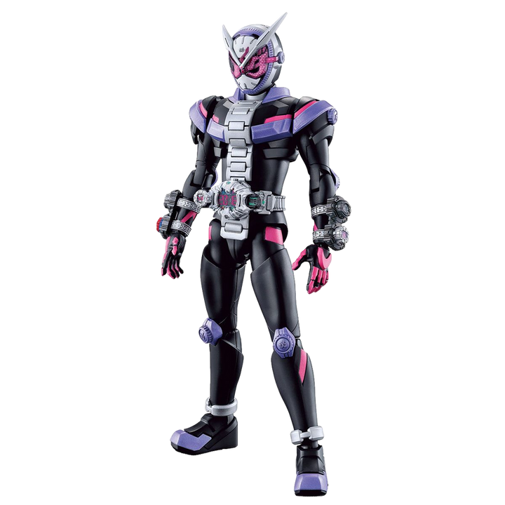 Bandai 2458132 Figure-rise Standard Kamen Rider Zi-O model kit assembled front view