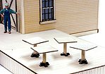 Banta Modelworks 720 O Scale Square Top Tables