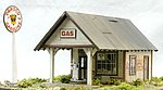 Banta Modelworks O Scale 1930s 1940s gas station kit 6109