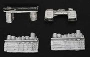 Bar Mills 0206 HO scale work bench interior details