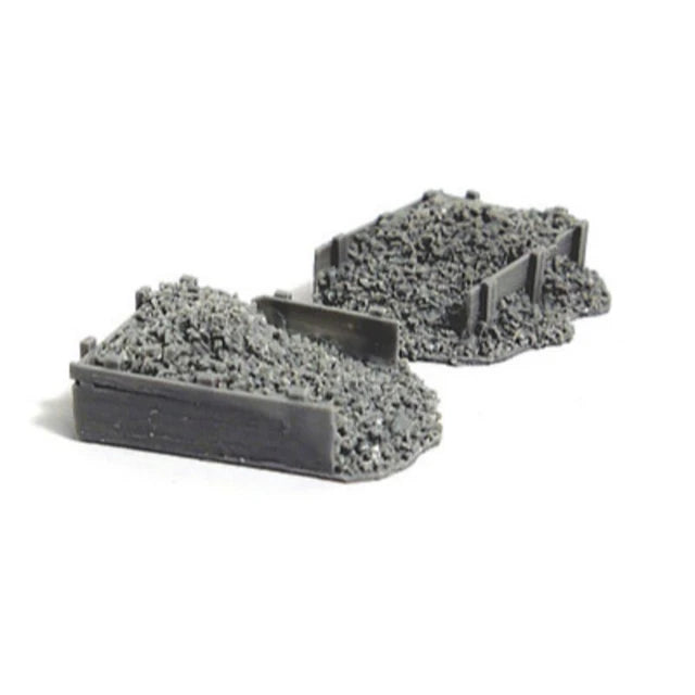Bar Mills 1006 N scale coal bins, 2-pack