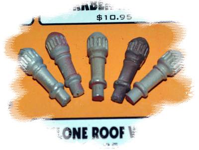 Bar Mills 4001 O scale cyclone roof vents