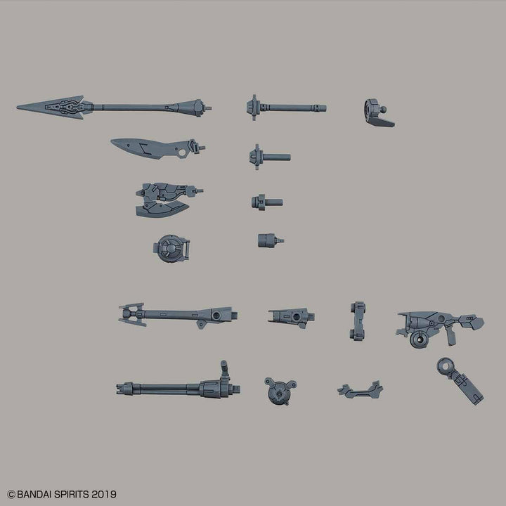 Bandai 30MM W-02 Option Weapon 1 for Portanova — accessory parts and display example 1