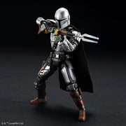 Bandai 1/12 The Mandalorian (Beskar Armor) Silver Coating Ver. Model Kit — product view 2