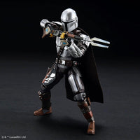 Bandai 1/12 The Mandalorian (Beskar Armor) Silver Coating Ver. Model Kit — product view 2