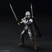 Bandai 1/12 The Mandalorian (Beskar Armor) Silver Coating Ver. Model Kit — product view 3