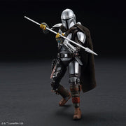 Bandai 1/12 The Mandalorian (Beskar Armor) Silver Coating Ver. Model Kit — product view 4