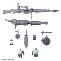 Bandai HG Expansion Parts Set for Demi Trainer — accessory parts and display example 1