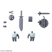 Bandai HG Expansion Parts Set for Demi Trainer — accessory parts and display example 2