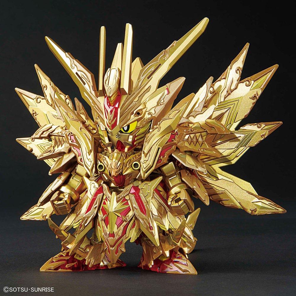 Bandai SD Gundam World Heroes 30 Superior Strike Freedom Dragon Model Kit — product view 1