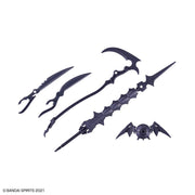 Bandai 30MS Option Parts Set 10 (Reaper Armor) — accessory parts and display example 1
