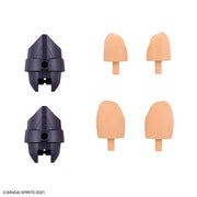 Bandai 30MS Option Parts Set 10 (Reaper Armor) — accessory parts and display example 4