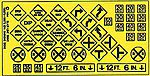 Blair Line 007 N scale Highway Warning Signs No. 3