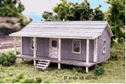 Blair Line N Company House Kit — completed model view 1