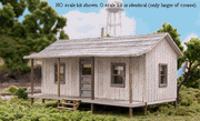 Blair Line HO Company House Kit — completed model view 1