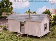 Blair Line HO Company House Kit — completed model view 2