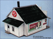 Blair Line HO General Store Kit — completed model view 2