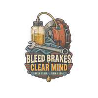 Bleed Brakes Clear Mind artwork close-up