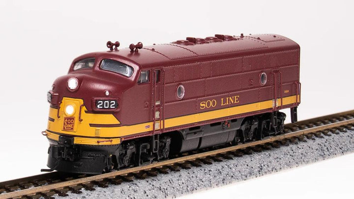 Broadway Limited N Soo Line EMD F3B #202B DCC Sound - product view 1
