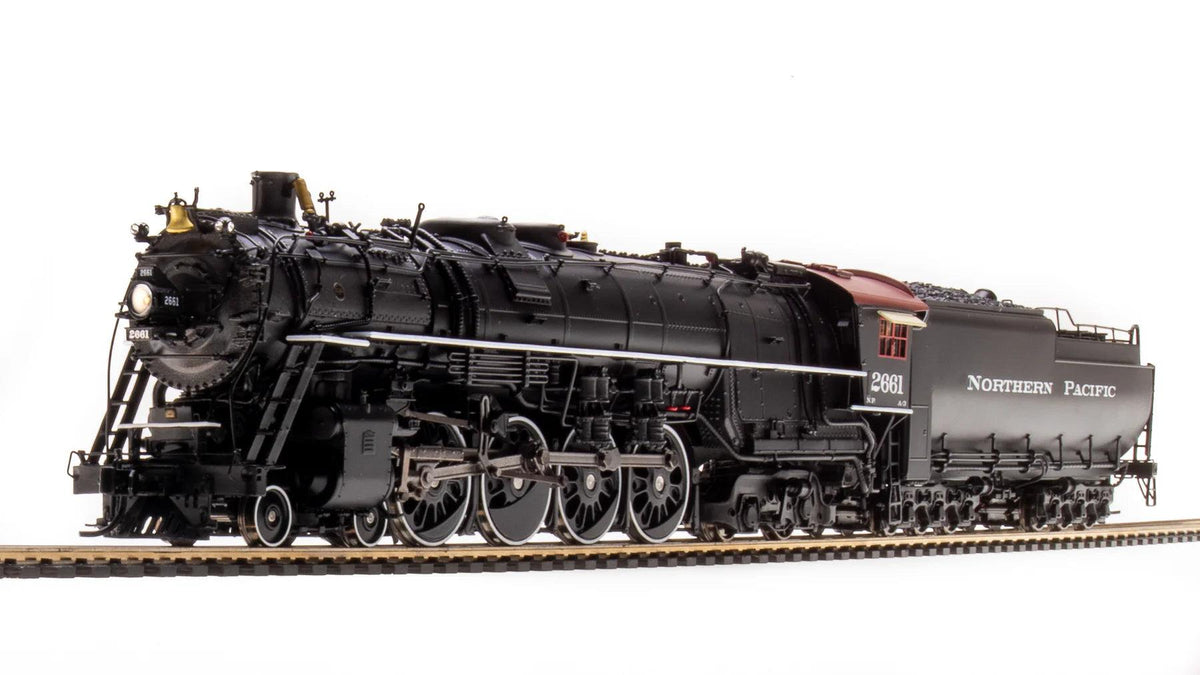 Broadway Limited HO Northern Pacific A-3 4-8-4 #2665 Brass Hybrid - product view 1