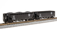 Broadway Limited N Boston & Maine ARA 70-Ton Quad Hopper Set B 4-Pack - product view 2