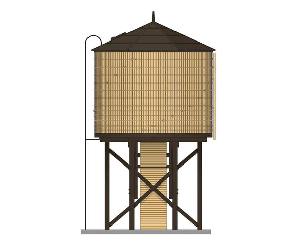 Broadway Limited 7927 HO weathered yellow unpowered water tower