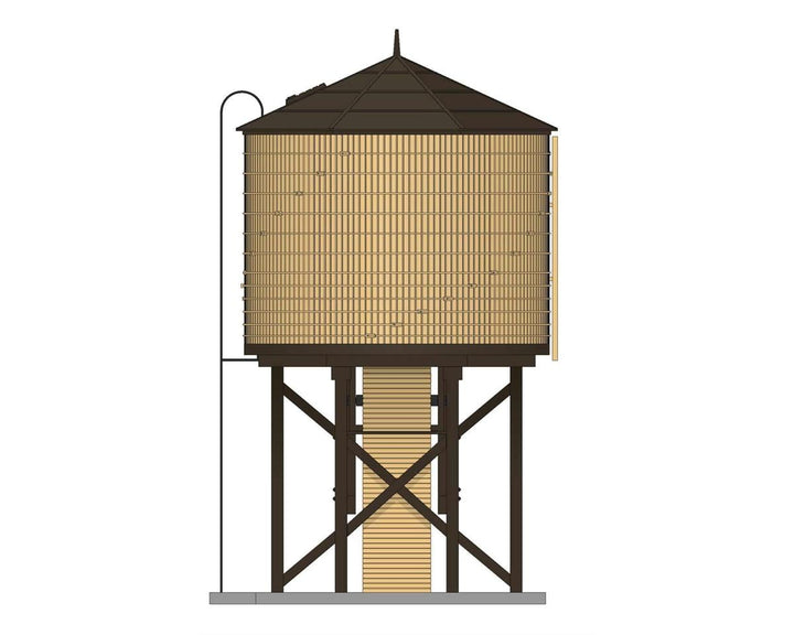 Broadway Limited 7927 HO weathered yellow unpowered water tower
