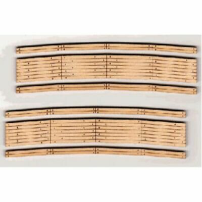 Blair Line N Scale Wood Curved Grade Crossing 20–23-Inch Radius – 013