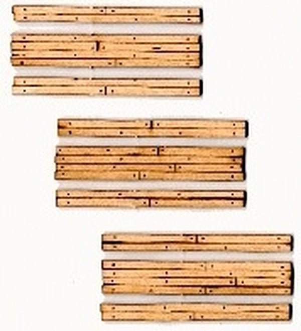 Blair Line N Scale Wood 1-Lane Nn3 Grade Crossing 3-Pack – 021