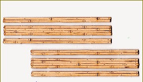 Blair Line N Scale Wood 2-Lane Nn3 Grade Crossing 2-Pack – 022