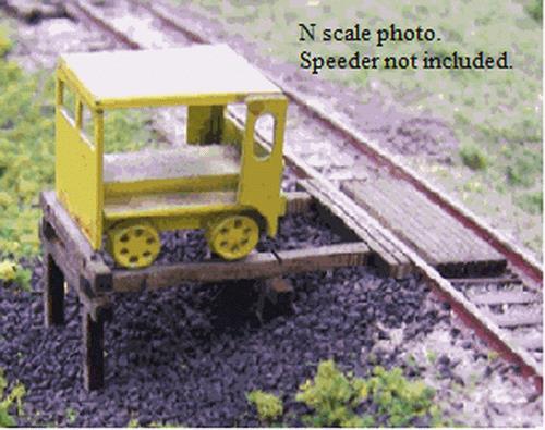 Blair Line N Scale Handcar Setoff 3-Pack – 024– product image