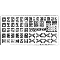 Blair Line N Scale Vintage Regulatory Highway Signs – 042– product image