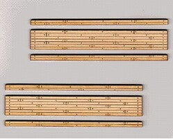Blair Line N Scale Wood 2-Lane Straight Grade Crossing 2-Pack – 065