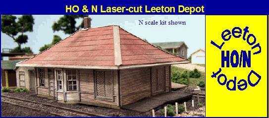 Blair Line N Scale Leeton Depot Laser-Cut Kit – 088– product image