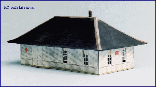 Blair Line N Scale Gerald Depot Laser-Cut Kit – 095