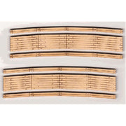 Blair Line HO Scale Curved Two-Lane Wood Grade Crossings, 25–27-Inch Radius, 2-Pack – 112 — exact product reference