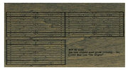 Blair Line 114 HO 1-Lane Wood Grade Crossing - 3 Pack - product image