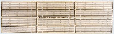 Blair Line HO wood two-lane straight grade crossings 12 pack 118
