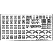 Blair Line HO Scale Highway Signs: Vintage Regulatory 1930s-1950s (black, white) – 142 — exact product reference